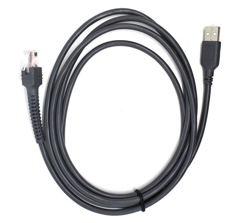 USB кабель для сканера DS2208 Cable - Shielded USB: Series A Connector, 7ft, (2,1m), Straight в Бишкеке, Кыргызстане