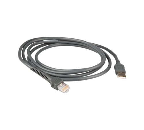 USB кабель для сканера DS2208 Cable - Shielded USB: Series A Connector, 7ft, (2,1m), Straight в Бишкеке, Кыргызстане