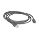 USB кабель для сканера DS2208 Cable - Shielded USB: Series A Connector, 7ft, (2,1m), Straight в Бишкеке, Кыргызстане