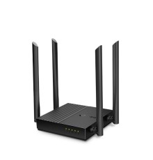 Маршрутизатор TP-Link Archer C64, 802.11a/b/g/n/ac, AC1200, 2×2 MU-MIMO, 1 WAN порт 10/100/1000М + 4 LAN порта 10/100/1000М, 4 фиксированные антенны