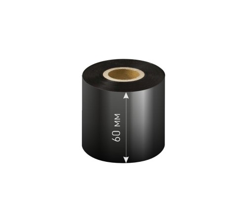 Красящая лента (Риббон) Premium WAX 60*300, черная в Бишкеке, Кыргызстане
