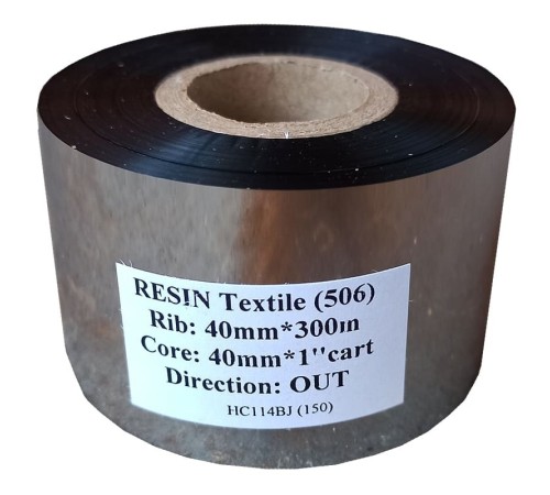 Красящая лента (Риббон)  Textile Resin 40*300, черная в Бишкеке, Кыргызстане