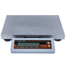 Весы фасовочные ШТРИХ-СЛИМ 200М, 6 кг, 1 - 2 гр, ДП1 Ю (POS2) интерфейс USB (размер платформы, мм: 300х200х50)