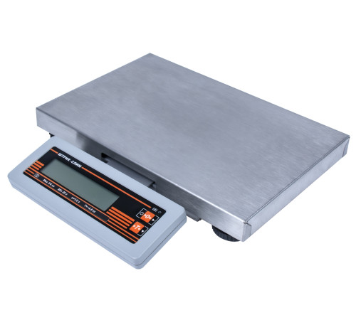 Весы фасовочные ШТРИХ-СЛИМ 200М, 6 кг, 1 - 2 гр, ДП1 Ю (POS2) интерфейс USB (размер платформы, мм: 300х200х50) в Бишкеке, Кыргызстане