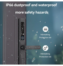 Умный дверной замок Locstar LS-C105A, влагозащищённый, Bluetooth, отпечаток пальца, PIN-код, RFID