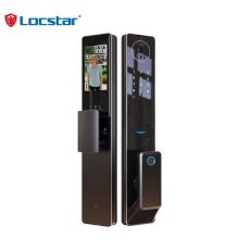Умный видеодомофонный замок Locstar LS-S300, 3D Face ID, Wi-Fi, камера, отпечаток пальца