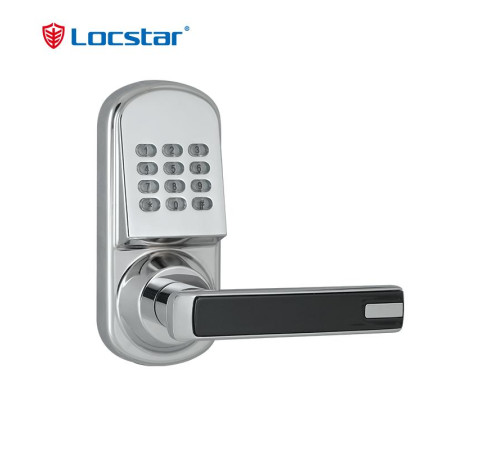 Электронный дверной замок Locstar LS-8015-MM, цифровой код, скрытый цилиндр, удобная DIY-установка в Бишкеке, Кыргызстане