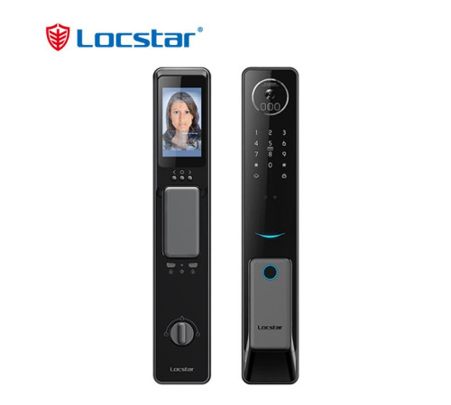 Умный видеодомофонный замок Locstar LS-S61, Wi-Fi/Tuya, 3D-распознавание лица, отпечаток пальца в Бишкеке, Кыргызстане