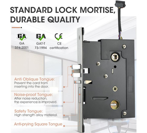 Электронный RFID замок Locstar LS-8058L в Бишкеке, Кыргызстане