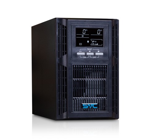 Источник бесперебойного питания SVC PT-1K-LCD, Мощность 1000ВА/1000Вт, PT-серия, On-Line, LСD\USB\RS-232, SMART, Диапазон работы AVR: 115-300В, Бат.: 12В/7Ah*2шт., Вентилятор: 8см*1шт., 2 вых., Чёрный в Бишкеке, Кыргызстане Источник бесперебойного питания SVC PT-1K-LCD, Мощность 1000ВА/1000Вт, PT-серия, On-Line, LСD\USB\RS-232, SMART, Диапазон работы AVR: 115-300В, Бат.: 12В/7Ah*2шт., Вентилятор: 8см*1шт., 2 вых., Чёрный в Бишкеке, Кыргызстане