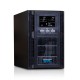 Источник бесперебойного питания SVC PT-1K-LCD, Мощность 1000ВА/1000Вт, PT-серия, On-Line, LСD\USB\RS-232, SMART, Диапазон работы AVR: 115-300В, Бат.: 12В/7Ah*2шт., Вентилятор: 8см*1шт., 2 вых., Чёрный в Бишкеке, Кыргызстане