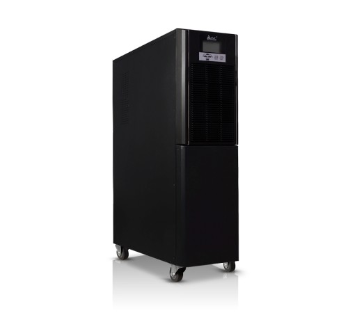 Источник бесперебойного питания SVC PTS-6KL-LCD, Мощность 6кВА/6кВт, PTS-серия, On-Line, LCD\RS-232, SMART, Диапазон работы AVR: 110-288В, Бат.: 12В/7Ач*16шт., Клеммная колодка, Вентилятор: 12см*1шт., Чёрный в Бишкеке, Кыргызстане