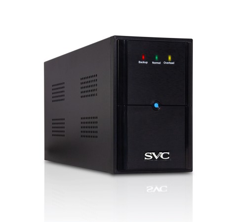 Источник бесперебойного питания SVC V-1500-L, Мощность 1500ВА/900Вт, Диапазон работы AVR: 145-290В, Бат.: 12В/9 Ач*2шт., 3 вых.: Shuko CEE7, Чёрный в Бишкеке, Кыргызстане Источник бесперебойного питания SVC V-1500-L, Мощность 1500ВА/900Вт, Диапазон работы AVR: 145-290В, Бат.: 12В/9 Ач*2шт., 3 вых.: Shuko CEE7, Чёрный в Бишкеке, Кыргызстане