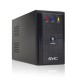 Источник бесперебойного питания SVC V-600-L, Диапазон работы AVR: 165-275В, AVR в режиме Booster: 138-292В, Бат.: 12В/7.5 Ач*1шт., 3 вых.: 2 Shuko CEE7+1 IEC C13 (Bypass), Чёрный в Бишкеке, Кыргызстане
