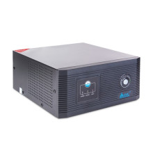 Инвертор SVC DIL-1000 (800W), Вход 12В и/или 220В, Выход 220В, (Чистая синусоида на выходе) Функция заряда батарей 20A, Чёрный