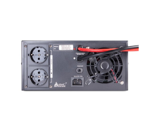 Инвертор SVC DIL-1000 (800W), Вход 12В и/или 220В, Выход 220В, (Чистая синусоида на выходе) Функция заряда батарей 20A, Чёрный в Бишкеке, Кыргызстане