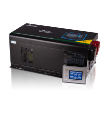 Инвертор SVC MP-4048, Мощность 4000ВА/4000Вт, Рабочее напряжение: 160-265B, Вход 48В/220В, Выходное напряжение 160-265В, Чистая синусоида, Зарядный ток 45 А, Чёрный