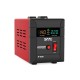 Стабилизатор (AVR) SVC R-600, 600ВА/500Вт, Диапазон работы AVR: 140-260В, Выходное напряжение: 220В +/-7%, Задержка включения, выход 2 шт Shсuko, LCD-дисплей, Защита: от перегрузки, короткого замыкания, повышенной температуры, Чёрно-красный в Бишкеке, Кыргызстане