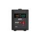 Стабилизатор (AVR) SVC R-600, 600ВА/500Вт, Диапазон работы AVR: 140-260В, Выходное напряжение: 220В +/-7%, Задержка включения, выход 2 шт Shсuko, LCD-дисплей, Защита: от перегрузки, короткого замыкания, повышенной температуры, Чёрно-красный в Бишкеке, Кыргызстане