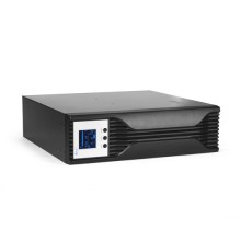 Источник бесперебойного питания SVC RTL-5KL-LCD, Мощность 5000ВА/3000Вт, Стоечный 19'' 3U, RTL-серия, USB-SMART, Диапазон работы AVR: 145-275В, Внешние бат.: 4 шт.(не поставляются в комплекте), Вентилятор: 8cм*1шт., 2 вых., Чёрный