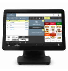 Сенсорный POS-моноблок ET-P156, Corei5 4th Gen, 4GB RAM / 64GB SSD / Wi-Fi, Single screen 15.6 touch POS