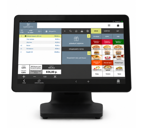 Сенсорный POS-моноблок ET-P156, Corei5 4th Gen, 4GB RAM / 64GB SSD / Wi-Fi, Single screen 15.6 touch POS в Бишкеке, Кыргызстане