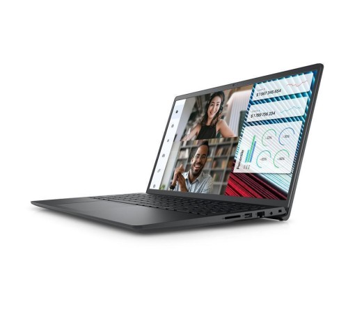 Ноутбук Dell Vostro 3520 Intel Core i3-1215U (3.30-4.40Ghz), 20GB, 2TB PCIe NVMe SSD+1TB HDD, 15.6" FHD IPS 120hz, WiFi, Bluetooth, LAN RJ45, DOS, Eng-Rus, черный в Бишкеке, Кыргызстане