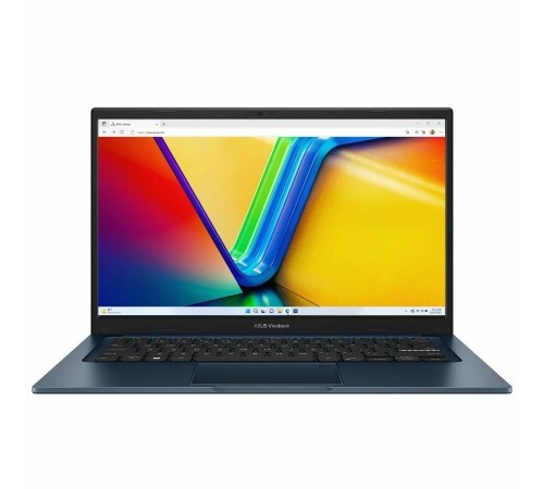 Ноутбук ASUS Vivobook 14 X1404VA-I38128 Intel Core i3-1315U (up to 4.5Ghz), 24GB DDR4, 256GB SSD m2 NVMe, 14" FHD IPS, Type-C, HDMI, WiFi, BT, WIN11H, ENG-RUS, темно синий в Бишкеке, Кыргызстане
