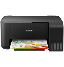 МФУ Epson L3250 A4, принтер, сканер, копир, Wi-Fi, 33/15 стр/мин, 5760×1440 dpi, 1200×2400 dpi сканер/копир, Epson iPrint, Email Print, для дома и офиса