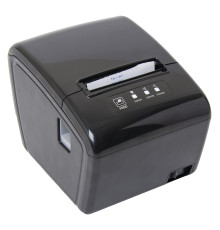 Принтер чеков Poscenter RP-100 USE, 80 мм, 260 мм/сек, RS232+USB+LAN, черный