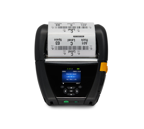 Мобильный принтер этикеток Zebra ZQ630 (ZQ63-AUWAE14-00), Термопечать, 203 dpi,  USB + Bluetooth + Wi-Fi, 102 мм ширина печати, для складов и логистики в Бишкеке, Кыргызстане