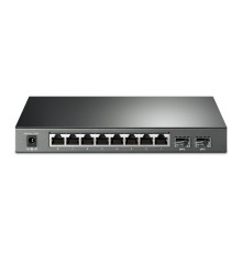 Коммутатор TP-Link SG2210P, Omada гигабитный 8-портовый Smart коммутатор PoE (61 Вт) с 2 SFP-слотами. Управляемый
