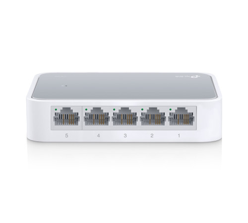 Коммутатор TP-Link TL-SF1005D, Миниатюрный, 5 портов 10/100M RJ45, Корпус пластик в Бишкеке, Кыргызстане