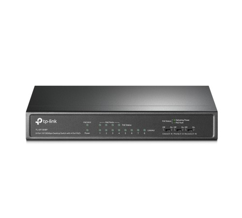 Коммутатор TP-Link TL-SF1008P, 8 портов 10/100M RJ45, 4 порта PoE в Бишкеке, Кыргызстане Коммутатор TP-Link TL-SF1008P, 8 портов 10/100M RJ45, 4 порта PoE в Бишкеке, Кыргызстане
