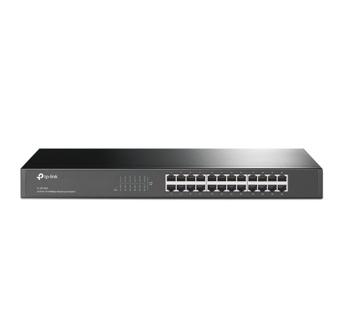 Коммутатор TP-Link TL-SF1024, 19-дюймовый стоечный, 24 порта 10/100M RJ45, Корпус металл, 1U в Бишкеке, Кыргызстане