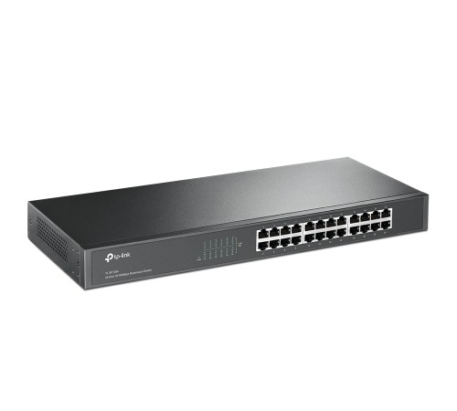 Коммутатор TP-Link TL-SF1024, 19-дюймовый стоечный, 24 порта 10/100M RJ45, Корпус металл, 1U в Бишкеке, Кыргызстане