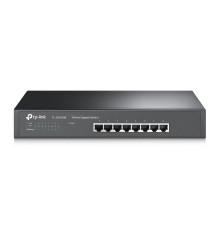 Коммутатор TP-Link TL-SG1008, 19-дюймовый стоечный, неуправляемый, 8 портов 10/100/1000М, Корпус металл, 1U
