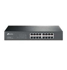 Коммутатор TP-Link TL-SG1016, 19-дюймовый стоечный, 16 портов 10/100/1000M RJ45, Корпус металл, 1U