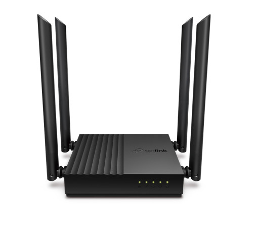 Маршрутизатор TP-Link Archer C64, 802.11a/b/g/n/ac, AC1200, 2×2 MU-MIMO, 1 WAN порт 10/100/1000М + 4 LAN порта 10/100/1000М, 4 фиксированные антенны в Бишкеке, Кыргызстане