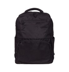 Рюкзак для ноутбука Deluxe A-6035-3 15.6", Внешнее отделение на молнии, 1 внутреннее отделение, Полиэстер, Чёрный (1 год)