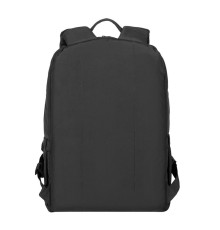 Рюкзак для ноутбука RivaCase 7561 Черный 15.6-16" Водоотталкивающая ткань. Утолщенные стенки. Смягчающие наплечные ремни с регулировкой. Два передних кармана, застежка молния