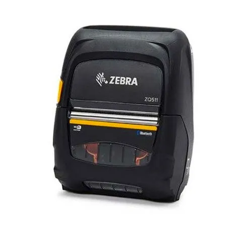 Мобильный термопринтер Zebra ZQ511 (ZQ51-BUE100E-00), Термопечать, 203 dpi, USB + Bluetooth + Wi-Fi, 80 мм ширина печати для складов и логистики в Бишкеке, Кыргызстане