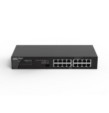 Коммутатор RG-ES116G, 16-портовый неуправляемый  без поддержки PoE 10/100/1000 Мбит/с
