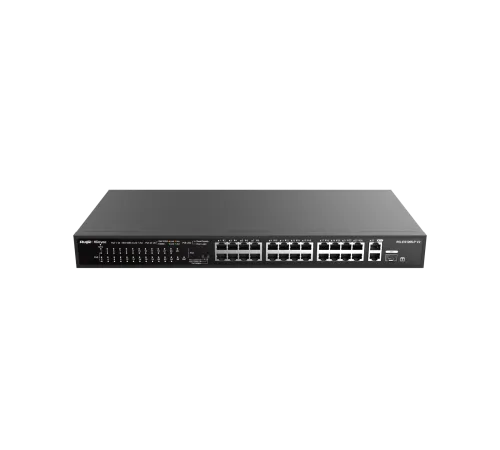Коммутатор RG-ES126S-P V2, 24-портовый PoE 10/100 Мбит/с с 2 гигабитными портами и 1 комбинированны в Бишкеке, Кыргызстане Коммутатор RG-ES126S-P V2, 24-портовый PoE 10/100 Мбит/с с 2 гигабитными портами и 1 комбинированны в Бишкеке, Кыргызстане