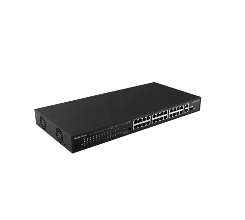 Коммутатор RG-ES126S-P V2, 24-портовый PoE 10/100 Мбит/с с 2 гигабитными портами и 1 комбинированны в Бишкеке, Кыргызстане Коммутатор RG-ES126S-P V2, 24-портовый PoE 10/100 Мбит/с с 2 гигабитными портами и 1 комбинированны в Бишкеке, Кыргызстане
