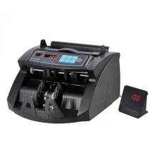 Счётчик банкнот MERTECH C-3000 Black, проверка по UV/MG, скорость 2000 банкнот/мин, цвет черный