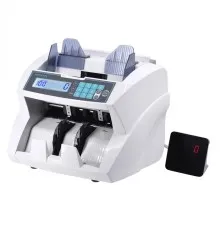 Счётчик банкнот MERTECH C-4 White, проверка по UV/MG, скорость до 1000 банкнот/мин, белый цвет